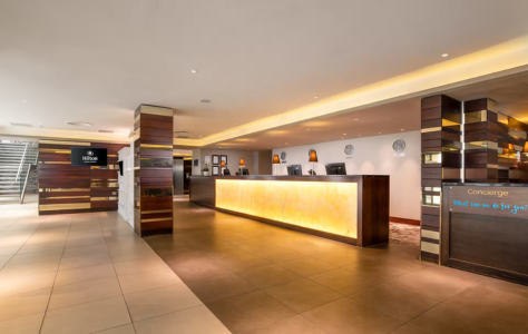 Hotel lobby